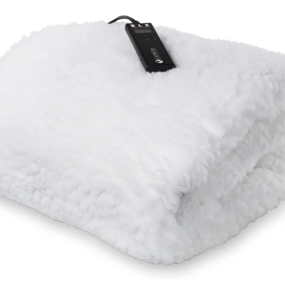 NWT White Fleece Table Warmer & Cover for Massage Table